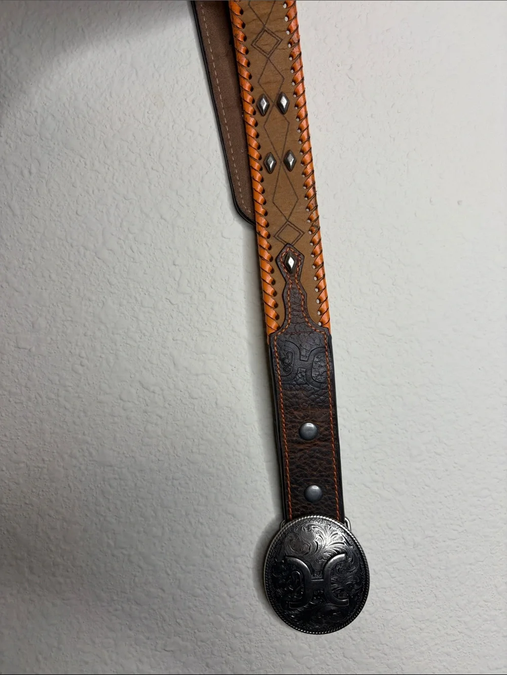 Hooey | Kids Western Whipstitch Leather Belt